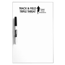 TOP Track Triple Threat dry erase boards