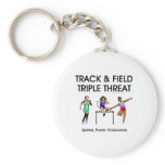 TOP Track Triple Threat Key Chains