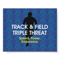 TOP Track Triple Threat posters by teepossible TOP Track Triple Threat posters