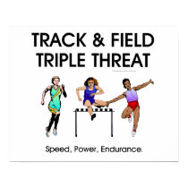 TOP Track Triple Threat posters