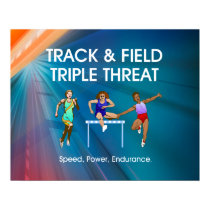 TOP Track Triple Threat Print