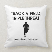 TOP Track Triple Threat pillows