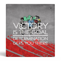TOP Track Victory Slogan 3 Ring Binders