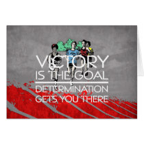 TOP Track Victory Slogan Cards
