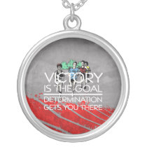 TOP Track Victory Slogan Custom Jewelry