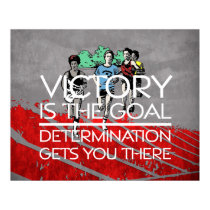 TOP Track Victory Slogan Posters