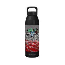 TOP Track Victory Slogan Water Bottles