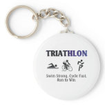 TOP Triathlon Key Chains