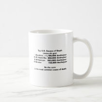 Top U.S. Causes of Death , Abortion etc mugs by cabrooker1 Top U.S. Causes of Death , Abortion etc mugs