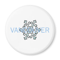 TOP Vancouver Winter Fun magnets by teepossible TOP Vancouver Winter Fun magnets