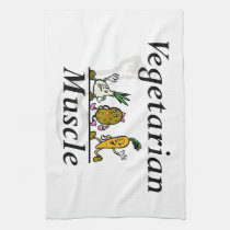 TOP Vegetarian Muscle kitchen towels