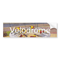 TOP Velodrome Circles Bumper Stickers