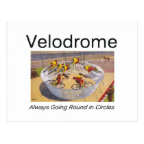 TOP Velodrome Circles Postcard