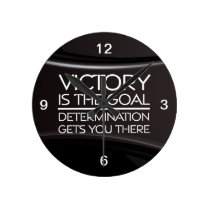 TOP Victory Slogan wall clocks