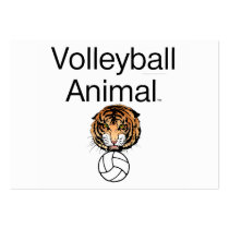 TOP Volleyball Animal business cards