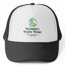 TOP Volleyball Triple Threat Mesh Hats