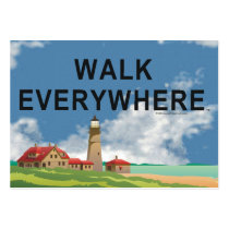 TOP Walk Everywhere Business Card