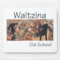 TOP Waltzing Old School mousepads