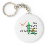 TOP Water Girl Keychain