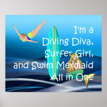TOP Water Girl posters