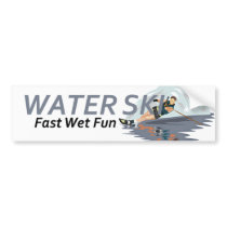 TOP Water Ski bumper stickers by teepossible TOP Water Ski bumper stickers