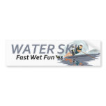 TOP Water Ski Bumper Stickers