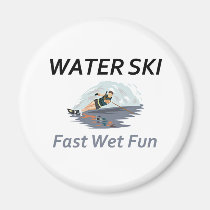 TOP Water Ski magnets