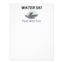 TOP Water Ski Personalized Invitations