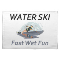 TOP Water Ski placemats