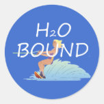 TOP Water Skiing Stickers
