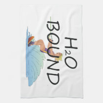 TOP Water Skiing kitchen towels