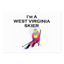 TOP West Virginia Skier business cards