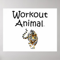 TOP Workout Animal Print
