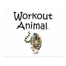 TOP Workout Animal Print