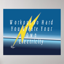 TOP Workout Electricity Posters