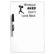 TOP Workout Hard Dry-Erase Board