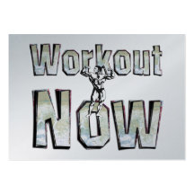 TOP Workout Now Business Card Template
