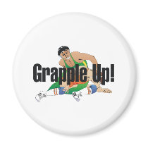 TOP Wrestling Grapple Up Fridge Magnets