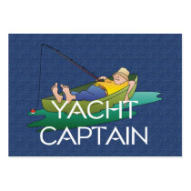 TOP Yacht Captain Fun business cards