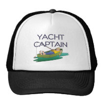 TOP Yacht Captain Fun Mesh Hat