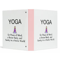 TOP Yoga Slogan Binders
