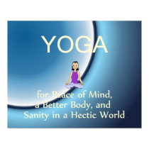 TOP Yoga Slogan Poster