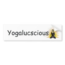 TOP Yogalotus Bumper Stickers