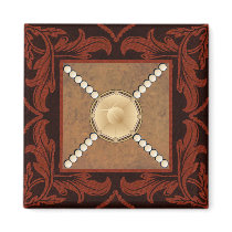 Topaz and Pearl designer magnet