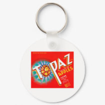Topaz Apples keychains by AllVintage Topaz Apples keychains