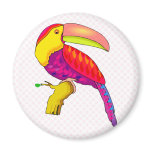 Topaz Toucan Fridge Magnets