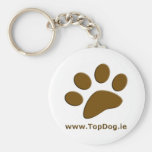 TopDog.ie Paw Keyring Key Chains