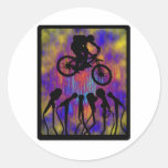 Topetón de la cadera de la bici etiquetas  