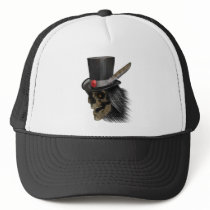 Tophat skully Hat