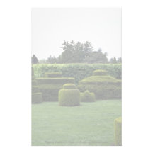 Topiary Garden, Longwood Gardens, Pennsylvania Stationery Paper